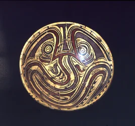 Pedestal Plate, Early Cocle Phase, 700-800 AD